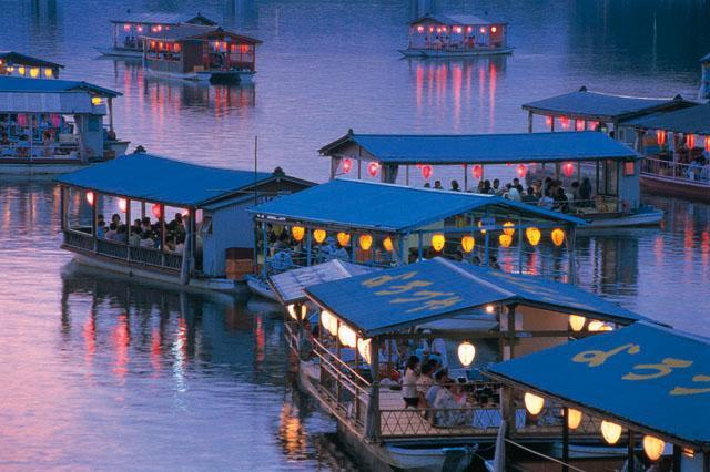 Riverside Hotel Sansuikan Hita Eksteriør bilde
